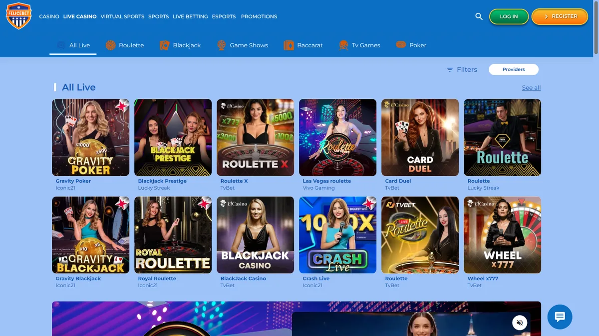 Belangrijkste spelcategorie&euml;n